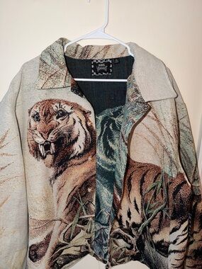 Rebel Vengeance Tiger Tapestry Jacket